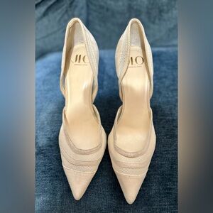 Jennifer Lopez Nude Mesh Heels